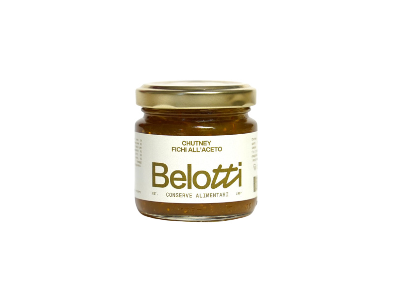 Belotti Chutney z fíků s octem (Chutney Fichi All'Aceto) 100g