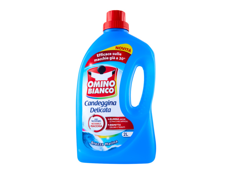 Omino Bianco jemný bělící prostředek mořský vánek (candeggina delicata brezza marina) 2l