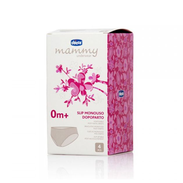 Chicco Mammy Disposable Post-Natal Briefs poporodní kalhotky velikost 3 (38-40) 4 ks
