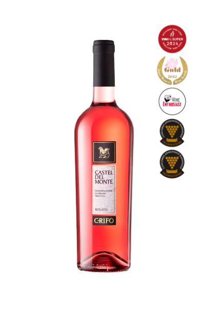 Crifo Grifone Castel del Monte DOP Rosato 11,5% 0,75l