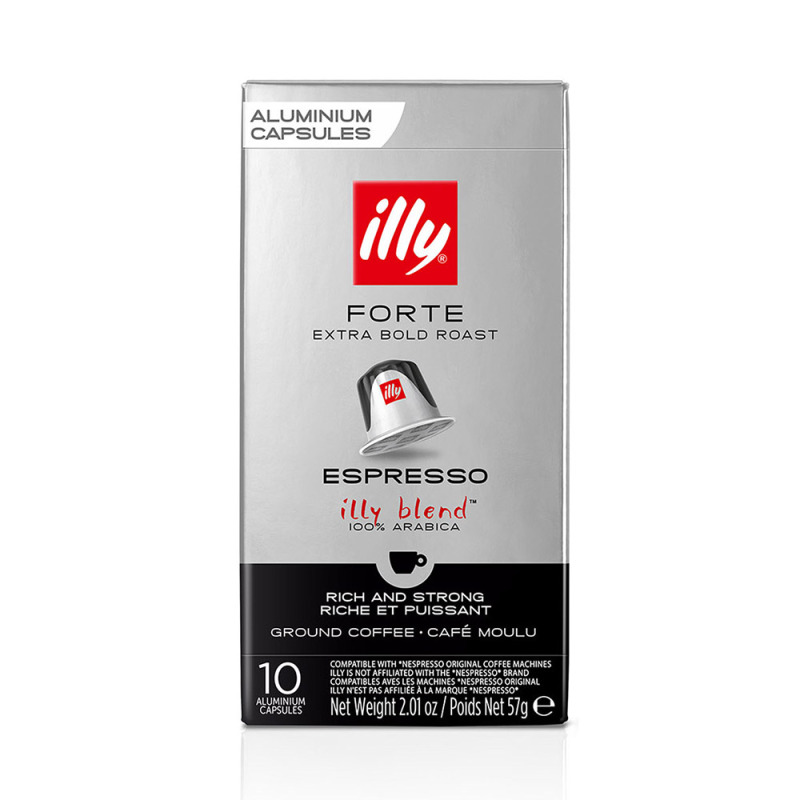 illy Espresso Forte - kávové kapsle - 10 kapslí
