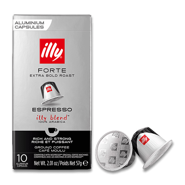 illy Espresso Forte - kávové kapsle - 10 kapslí