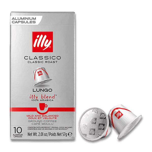 illy Espresso Lungo - kávové kapsle - 10 kapslí