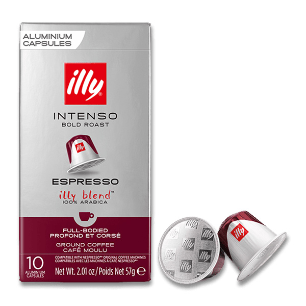 illy Espresso Intenso - kávové kapsle - 10 kapslí