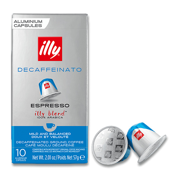illy Espresso Decaffeinato - kávové kapsle - 10 kapslí