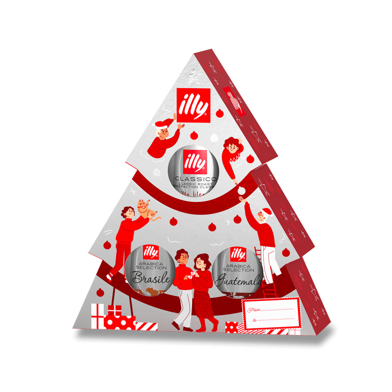 Illy - dárková sada mletých káv - 3 x 125 g