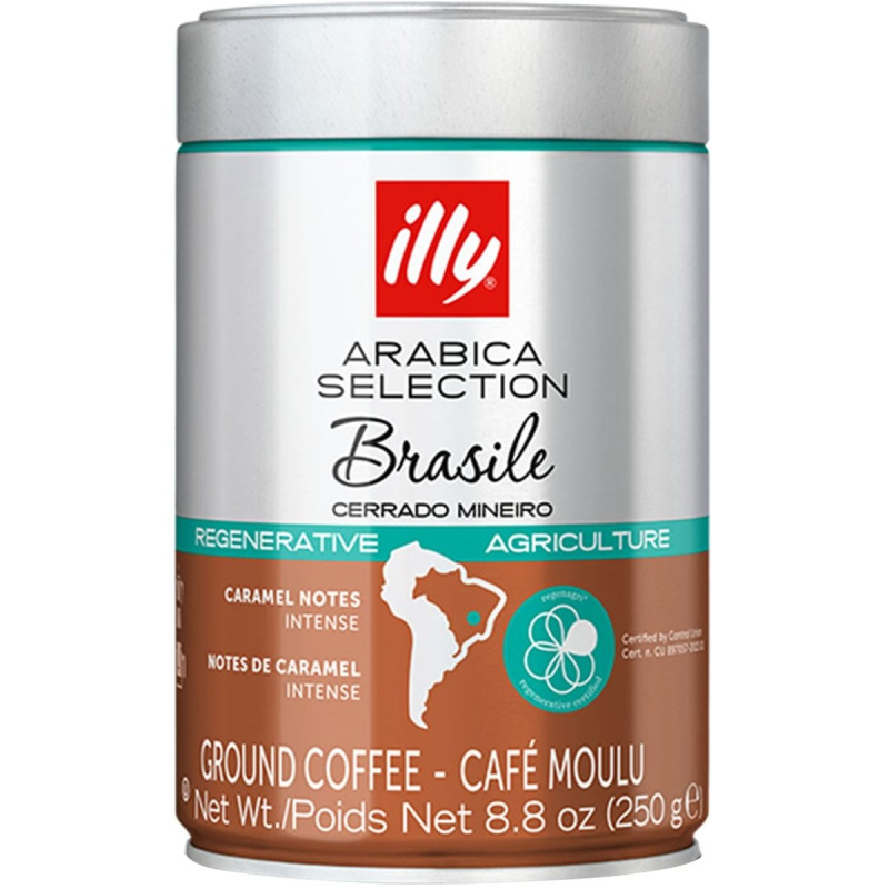 illy Mletá káva Brazil Cerrado Mineiro mletá káva