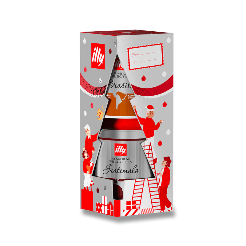 Illy - dárková sada mletých káv - 2 x 125 g