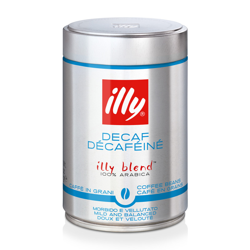 illy zrnková káva bez kofeinu 250 g