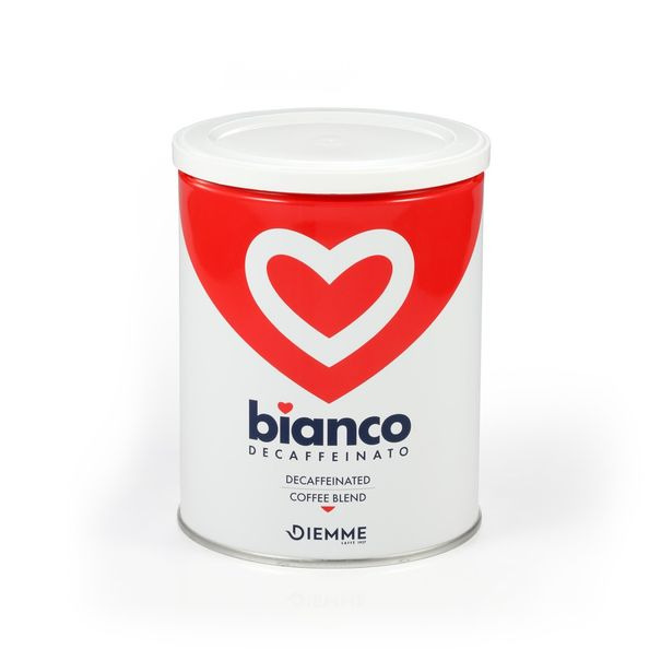 Mletá káva bez kofeinu Bianco CAFFE DIEMME 250 g