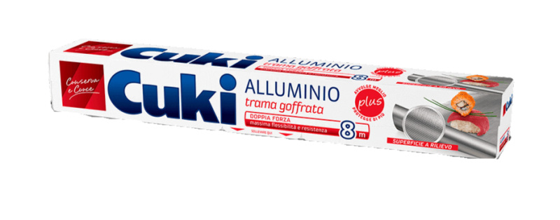 Cuki alobal (alluminio trama) 10m