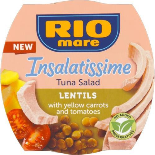 Rio mare insalatissime s čočkou 160g