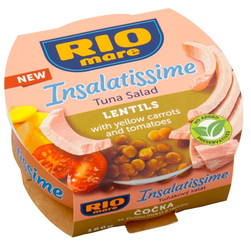 Rio Mare Insalatissime Tuňákový salát s čočkou