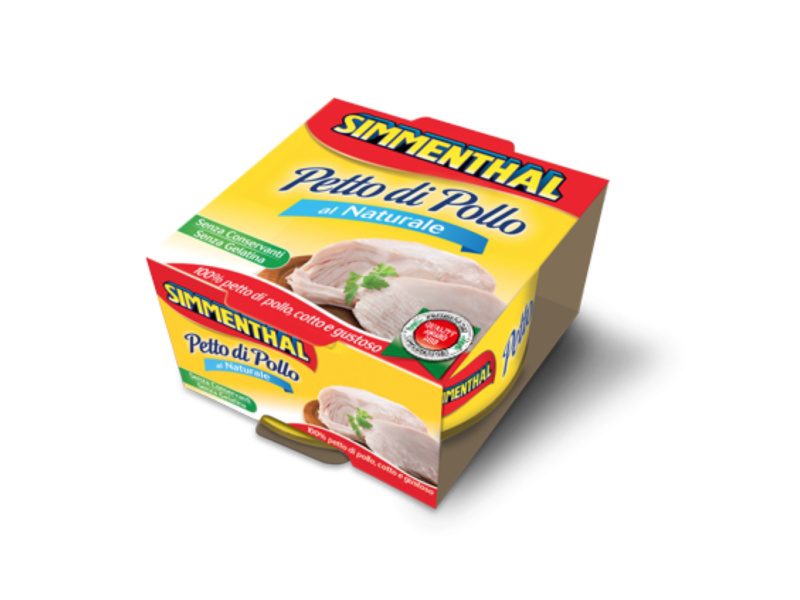 Simmenthal kuřecí maso přírodní (Petto di Pollo al Nature) 133g
