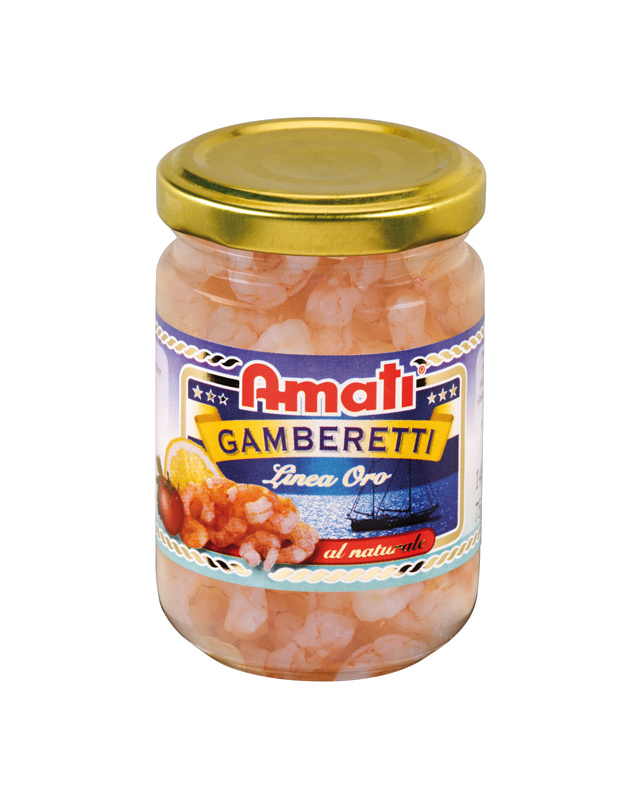 Amati krevety ve vlastní šťávě 140g