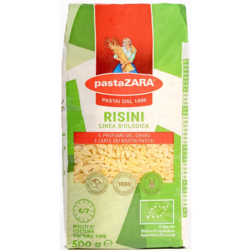 Pasta Zara BIO těstoviny semolinové rýže