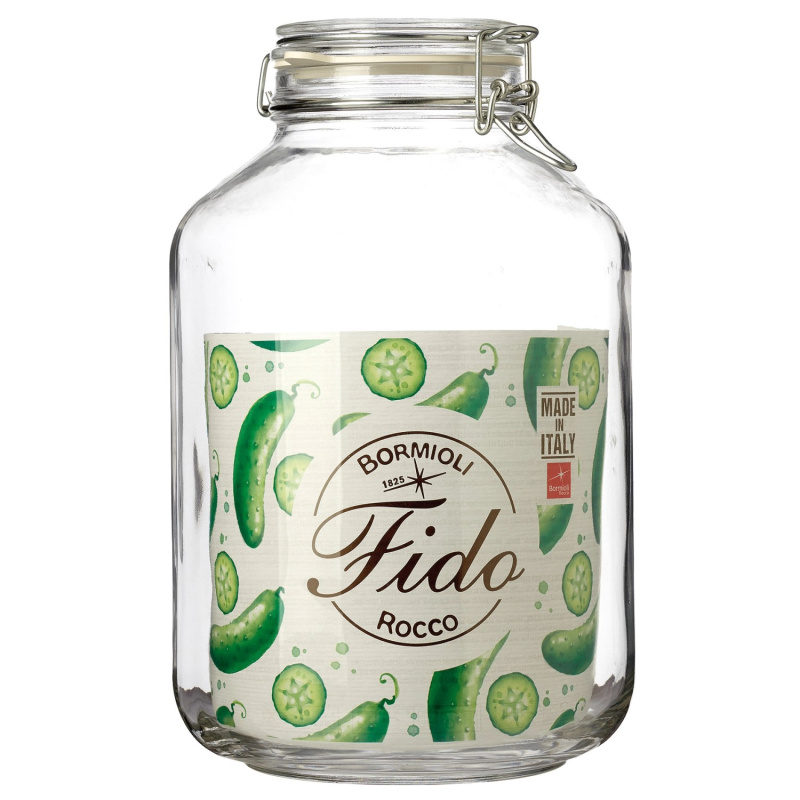 Zavařovací sklenice Fido 5 l