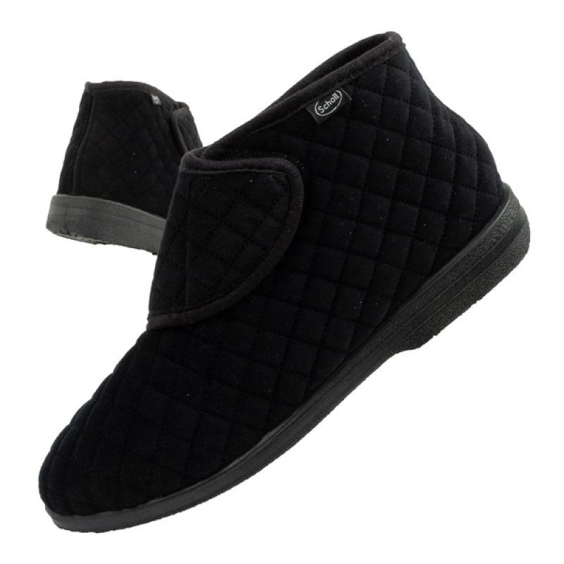 Scholl Lili Ankle zateplené pantofle na suchý zip W F301741004 dámské 38