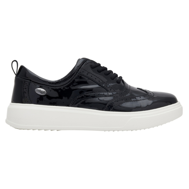 SCHOLL Brooklyn brogue dámská obuv černo-bílá, Velikost obuvi: 40