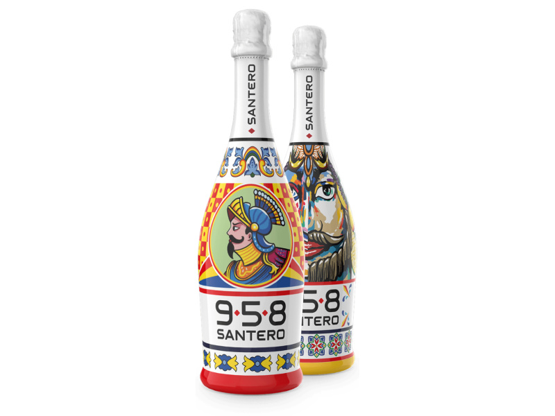 Santero 958 Vino Spumante Sicily Extra Dry 11,5% 0,75l