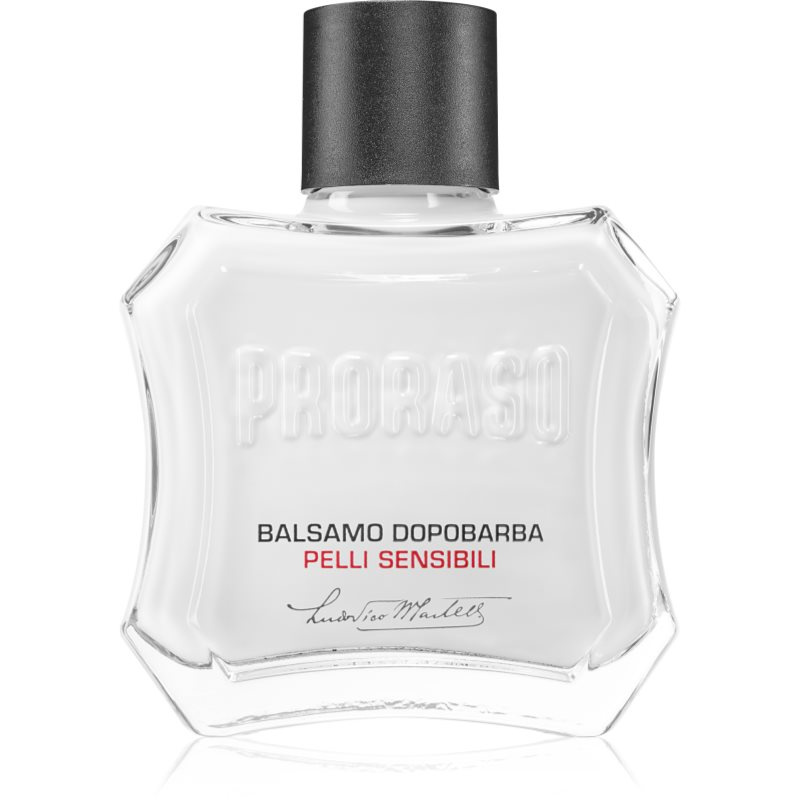 Proraso White balzám po holení pro citlivou pleť 100 ml