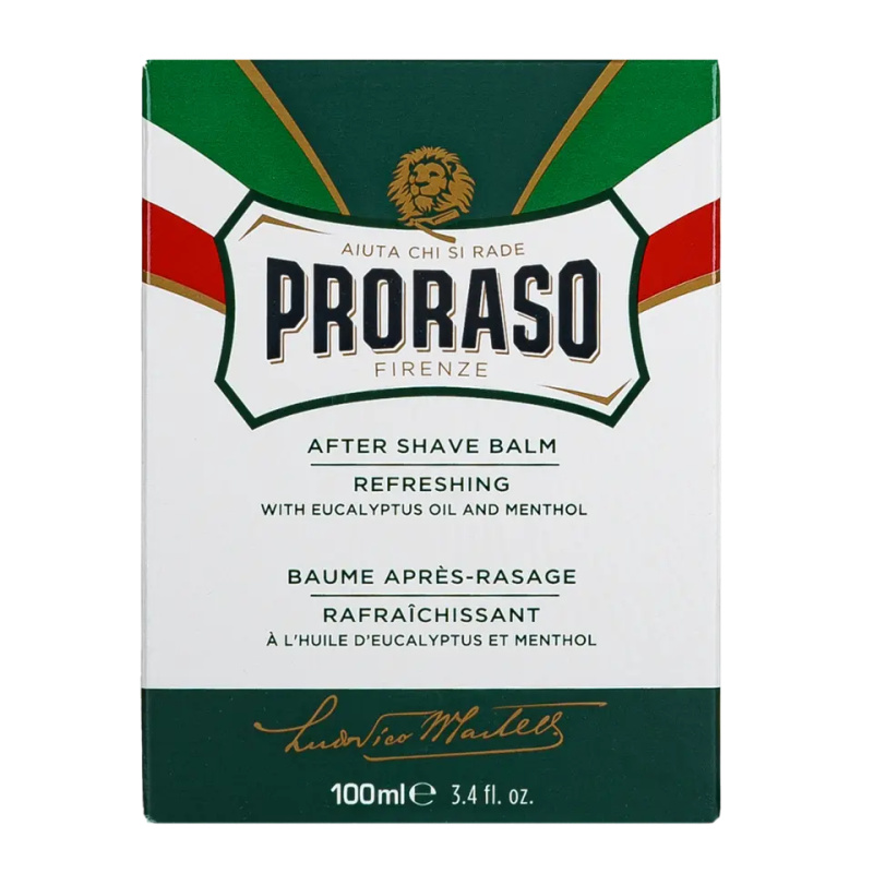 Proraso Green osvěžující balzám po holení 100 ml