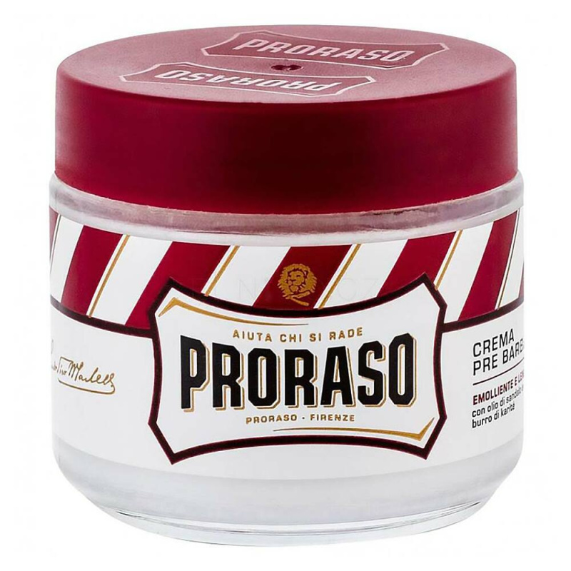 Proraso Red krém před holením na tvrdé vousy 100 ml