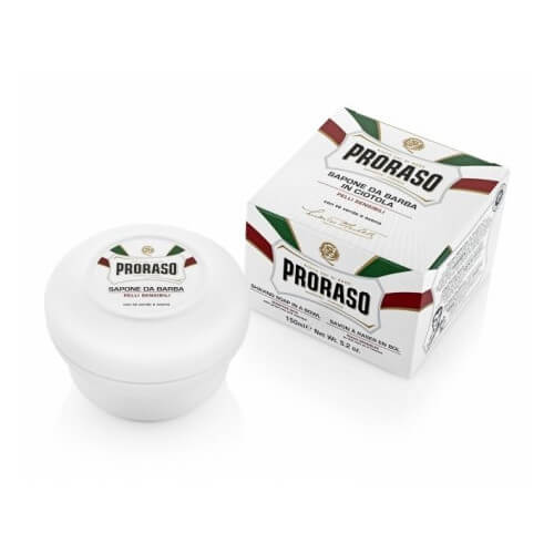 Proraso Mýdlo na holení pro citlivou pokožku - zelený čaj, 150ml