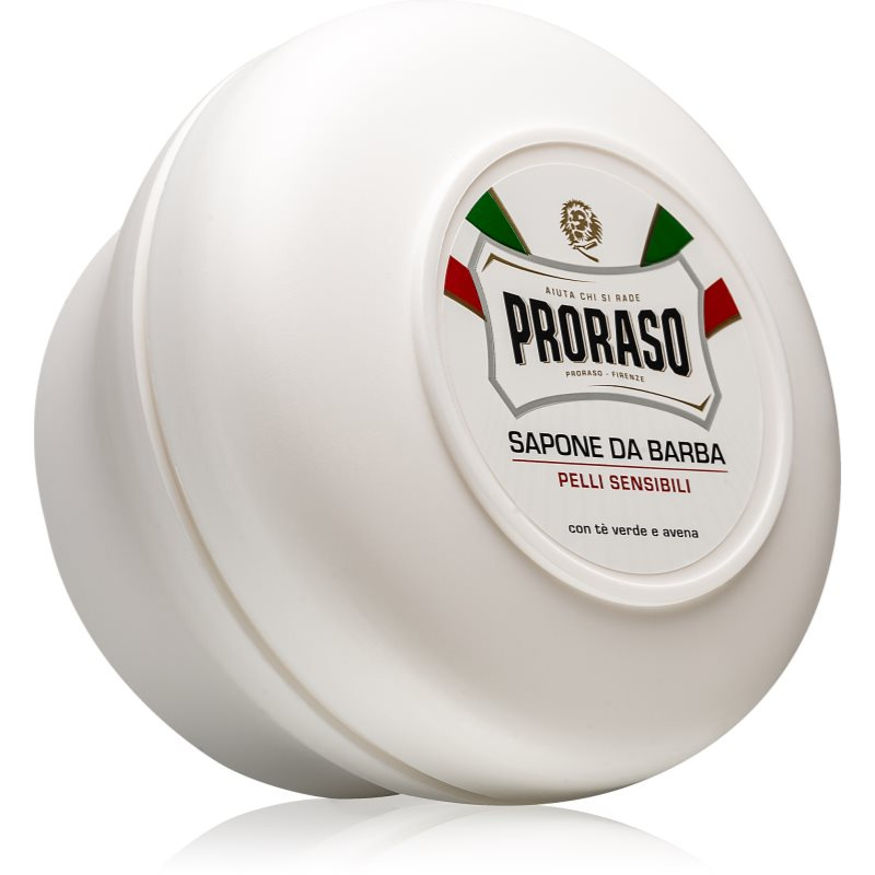 Proraso Mýdlo na holení pro citlivou pokožku - zelený čaj, 150ml