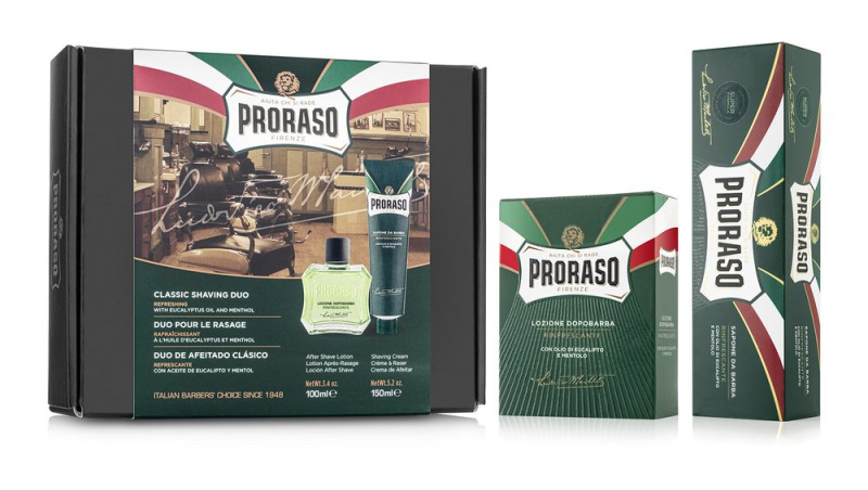 Proraso Set Shaving Duo sada na holení pro muže Refreshing