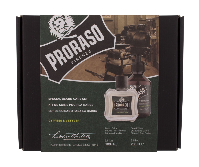 Proraso Set Beard Classic dárková sada pro muže Cypress and Vetyver