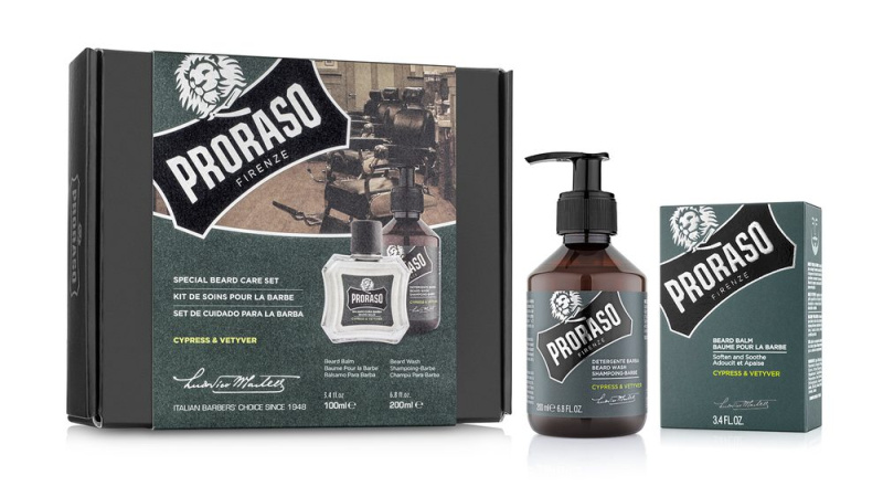 Proraso Set Beard Classic dárková sada pro muže Cypress and Vetyver