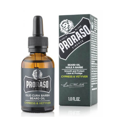 Proraso Cypress & Vetyver olej na vousy 30 ml
