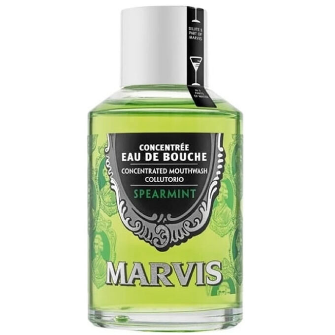 Marvis Concentrated Mouthwash koncentrovaná ústní voda pro svěží dech Spearmint 120 ml