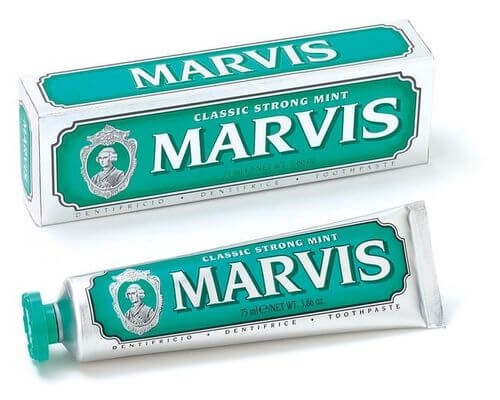 Marvis The Mints Classic Strong zubní pasta příchuť Mint 85 ml