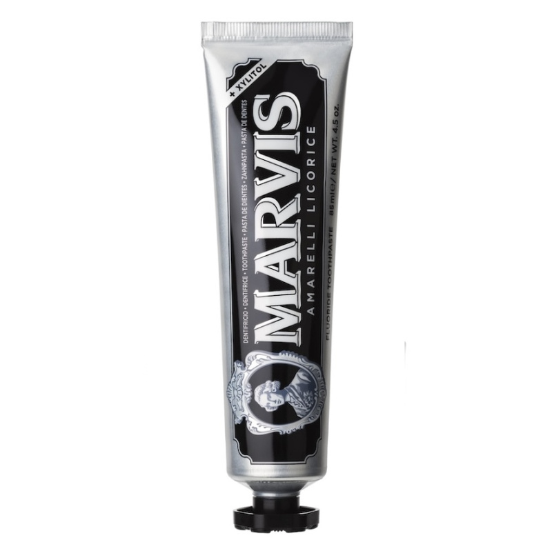 Marvis The Mints Amarelli Licorice zubní pasta příchuť Amarelli Licorice-Mint 85 ml