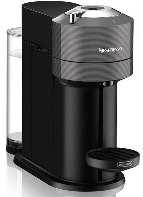 Kapslový kávovar Espresso DeLonghi Nespresso Vertuo Next ENV120.GY / 1500 W / 1,1 l / černá/šedá Varianta: ivi1