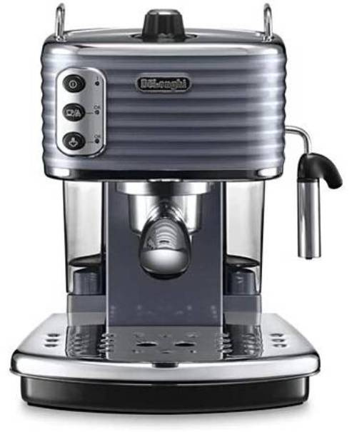 DeLonghi Pákový kávovar De'Longhi Scultura ECZ 351.GY / 1100 W / 15 bar / 1,4 l / šedá Varianta: ivi38