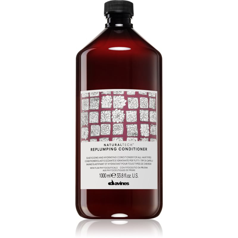 Davines Naturaltech Replumping Conditioner hydratační kondicionér pro snadné rozčesání vlasů 1000 ml