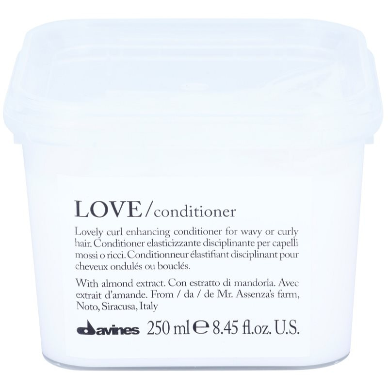 Davines Love Almond kondicionér pro vlnité vlasy 250 ml