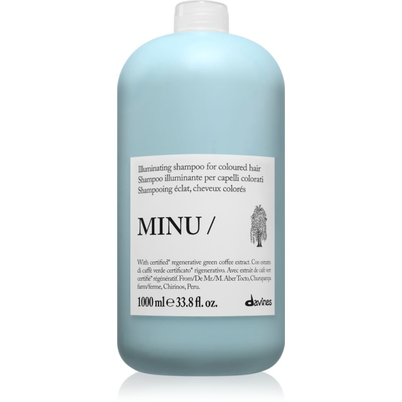 Davines Minu Illuminating shampoo rozjasňující šampon pro barvené vlasy 1000 ml