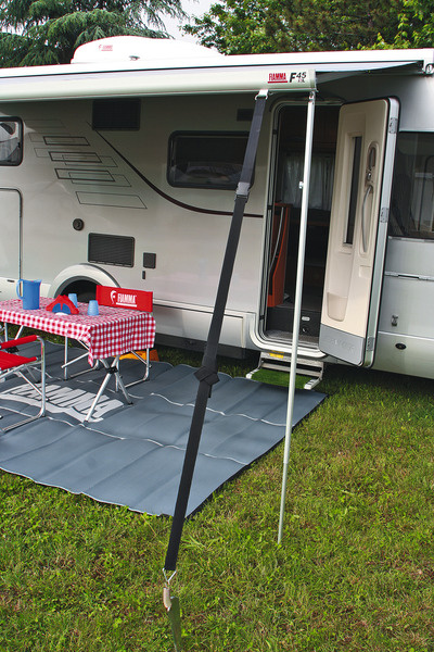 Upínací popruhy pro markýzy Fiamma - 2x3 m, černá