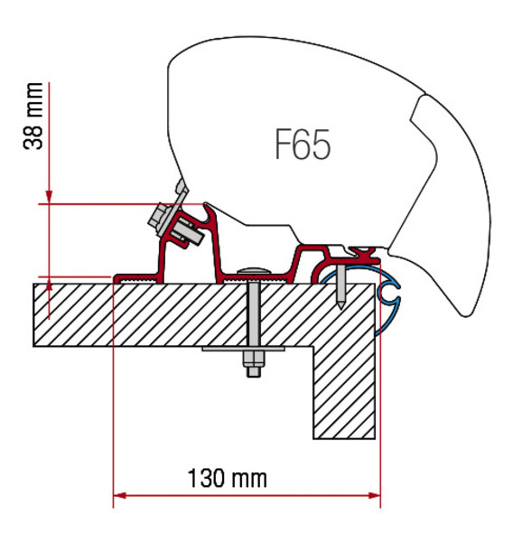 Adaptér Fiamma Kit Caravan Standard