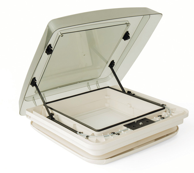 FIAMMA Střešní krytka Vent F Pro 400x400mm s plisovanou žaluzií