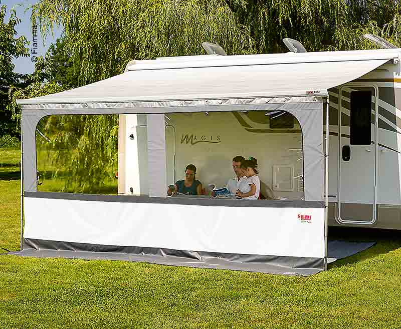 Přední stěna Blocker Pro pro markýzu Fiamma různé varianty Varianta: Přední část, 360 cm