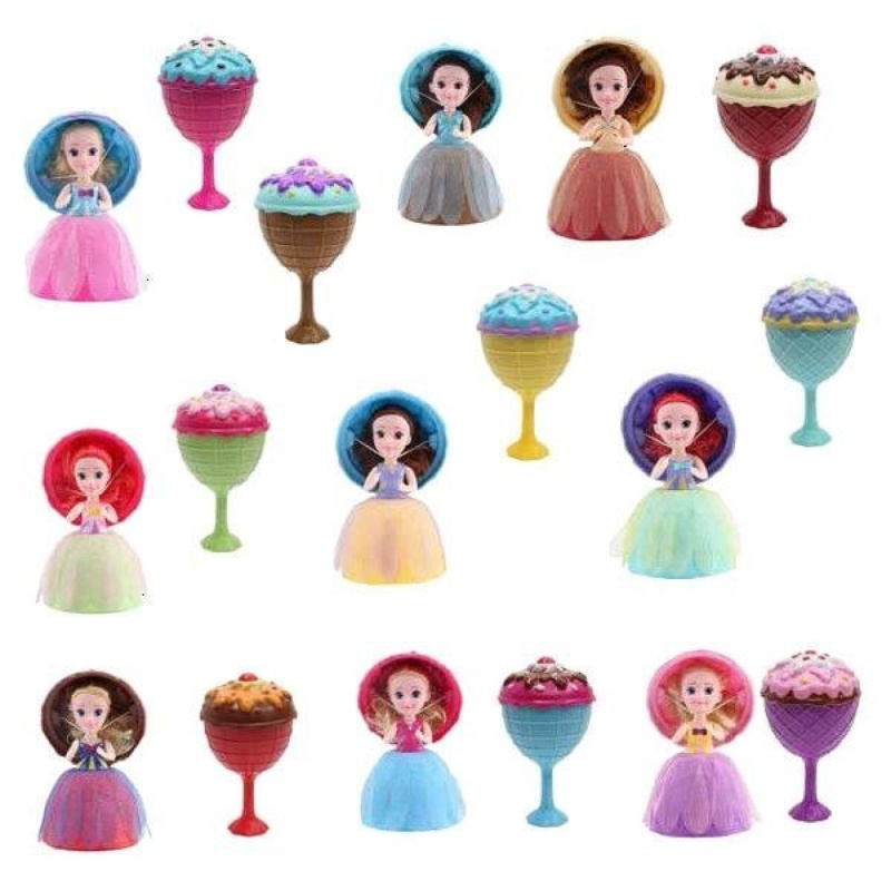 Teddies Panenka Gelato Cupcake - zmrzlinový pohár plast 16cm vonící, více druhů
