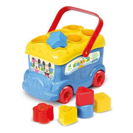 Vkládací autobus s motivem Mickey Mouse od Clementoni
