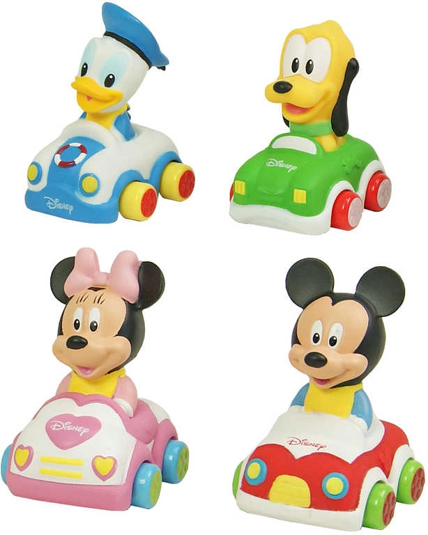 Clementoni Disney Baby měkké autíčko s figurkou - 1 kus