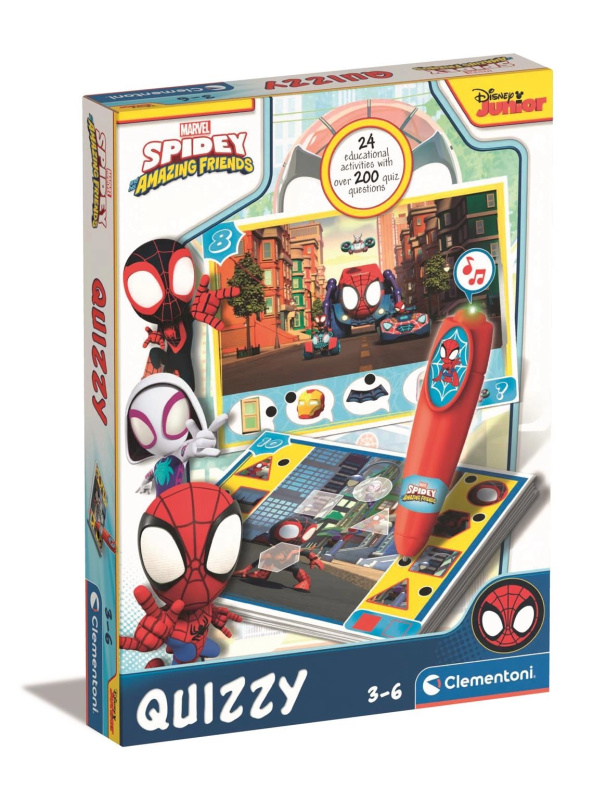 Interaktivní kvíz CLEMENTONI SPIDEY s elektronickým perem