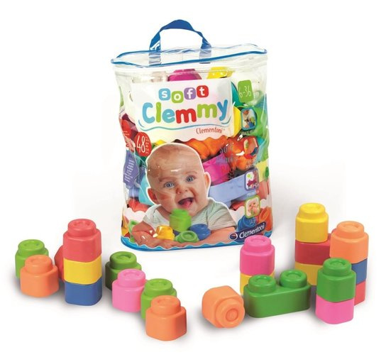 Clementoni Clemmy baby - Kostky, 48 ks